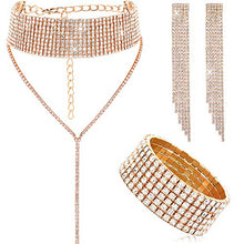 Load image into Gallery viewer, Taylar&#39;s &quot;Irresistible Me&quot; 3 Pieces Rhinestone Jewelry Set
