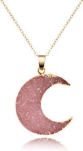 Load image into Gallery viewer, Crystal Moon Necklace
