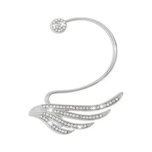 Load image into Gallery viewer, Silver Swan Ear Cuff (Left) 
